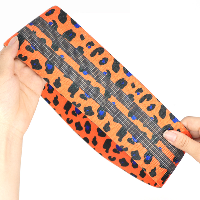 Leopar Desenli Kalça Bantları, - Yoga Fitness Resistance Band incelemesi ve fiyatı